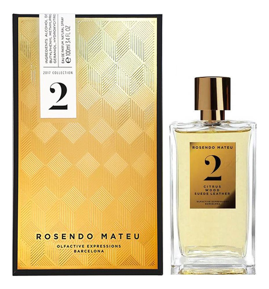 ROSENDO MATEU № 2 Citrus, Wood, Suede Leather  парфюмерная вода 100 мл tester