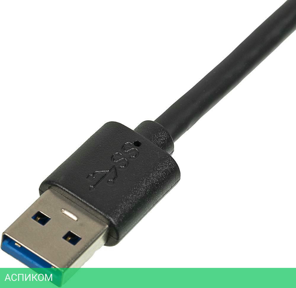 Кабель Buro USB (m)/USB Type-C (m) 1.8м черный (BHP USB-TPC-1.8)