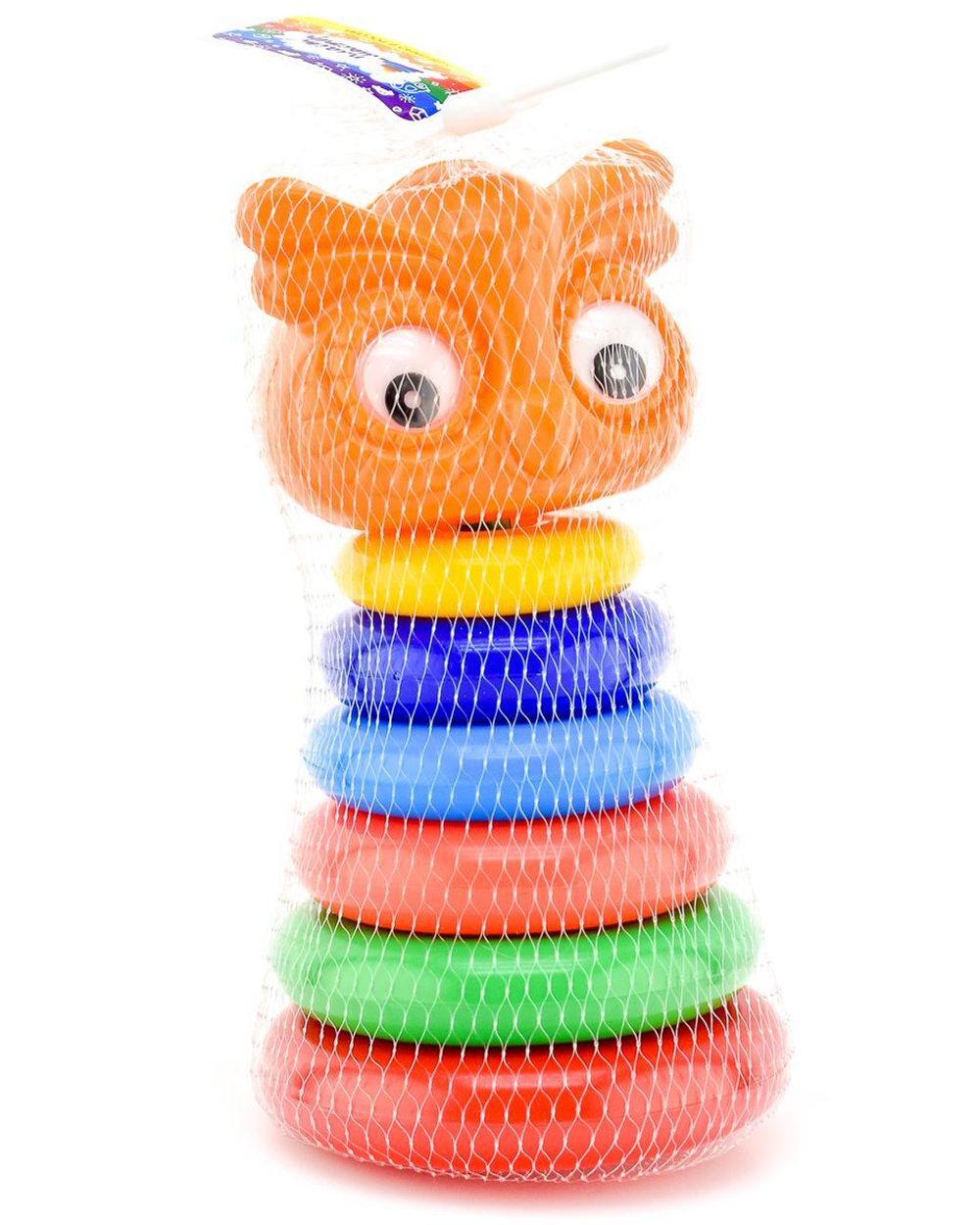 Пирамидка "Совенок" 6 колец (Пластмастер)