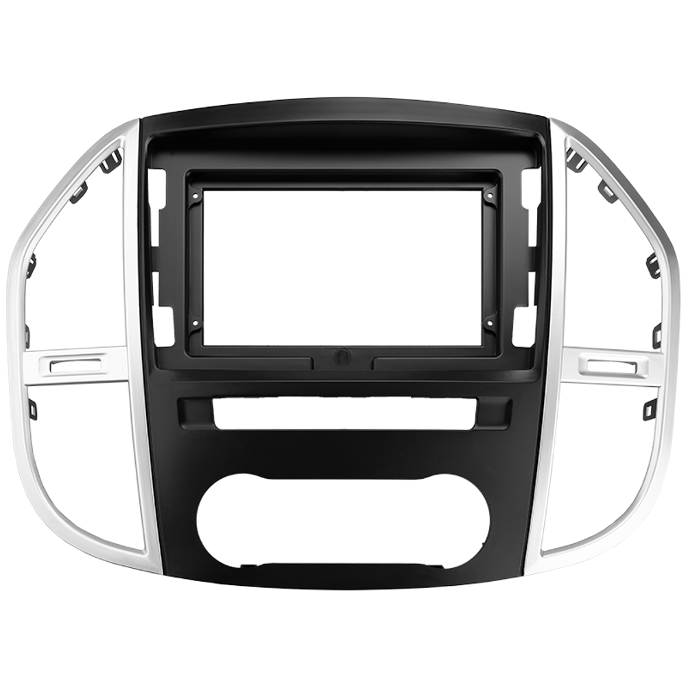 Комплект рамки с разъёмами 10"+can Mercedes Vito W447 2014+ - Car-Smart 7196