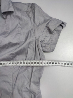 Рубашка Terranova с коротким рукавом 42 размер