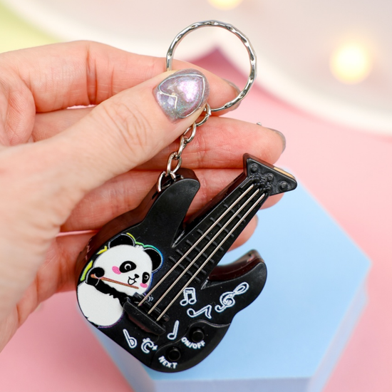 Брелок-антистресс Гитара, черный