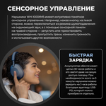 Sony WH-1000XM5 blue - беспроводные полноразмерные наушники с шумоподавлением