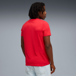 PUMA X SCUDERIA FERRARI МУЖСКАЯ ФУТБОЛКА С ПРИНТОМ SPORTSWEAR, КРАСНЫЙ