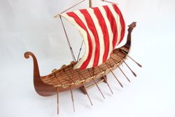 Van Der Heijden Модель парусника Дракар викингов, Скандинавия