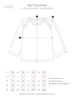 Футболка с длинным рукавом Mjölk Grizzly Bears