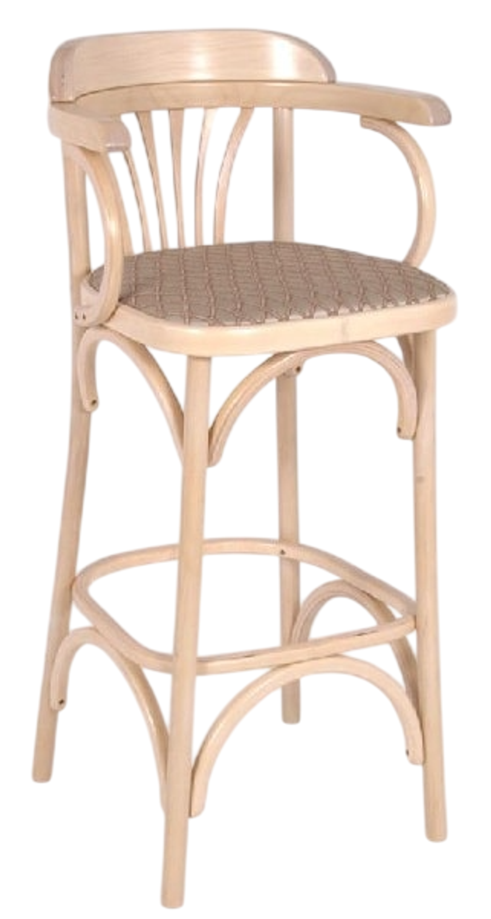 ELEWOOD Стул ВЕНСКИЙ барный 650 мягкий