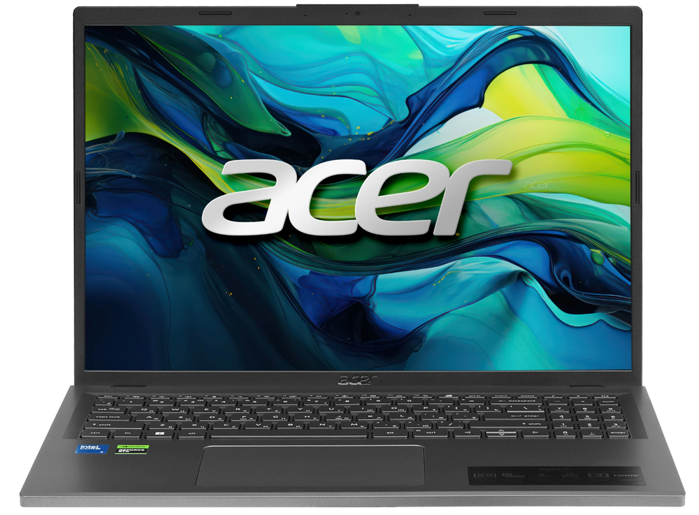 16" Ноутбук Acer Aspire A16-51GM (1920x1200, Intel Core i7-1355U, RAM 8ГБ, SSD 128ГБ, NVidia GeForce RTX 2050, OS Windows)