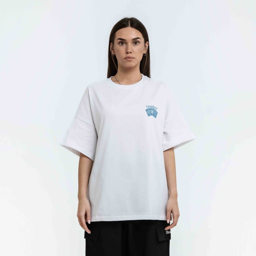 Футболка Dissident Palm Reader белая