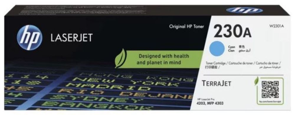 Картриджи HP W2301A голубой (cyan)