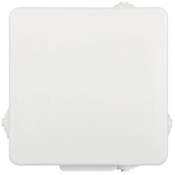 Распаячная коробка ЭРА KOR-100-100-50-8g открытой установки серая 100х100х50мм с гермовводами 8 вх. IP54