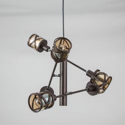 Citilux Гессен CL536165 Люстра подвесная поворотная Венге