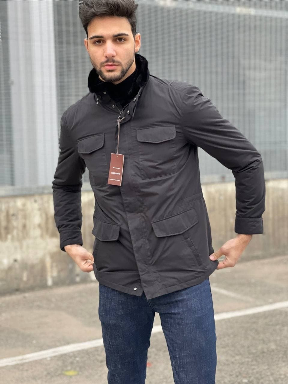 Куртка с мехом Loro Piana