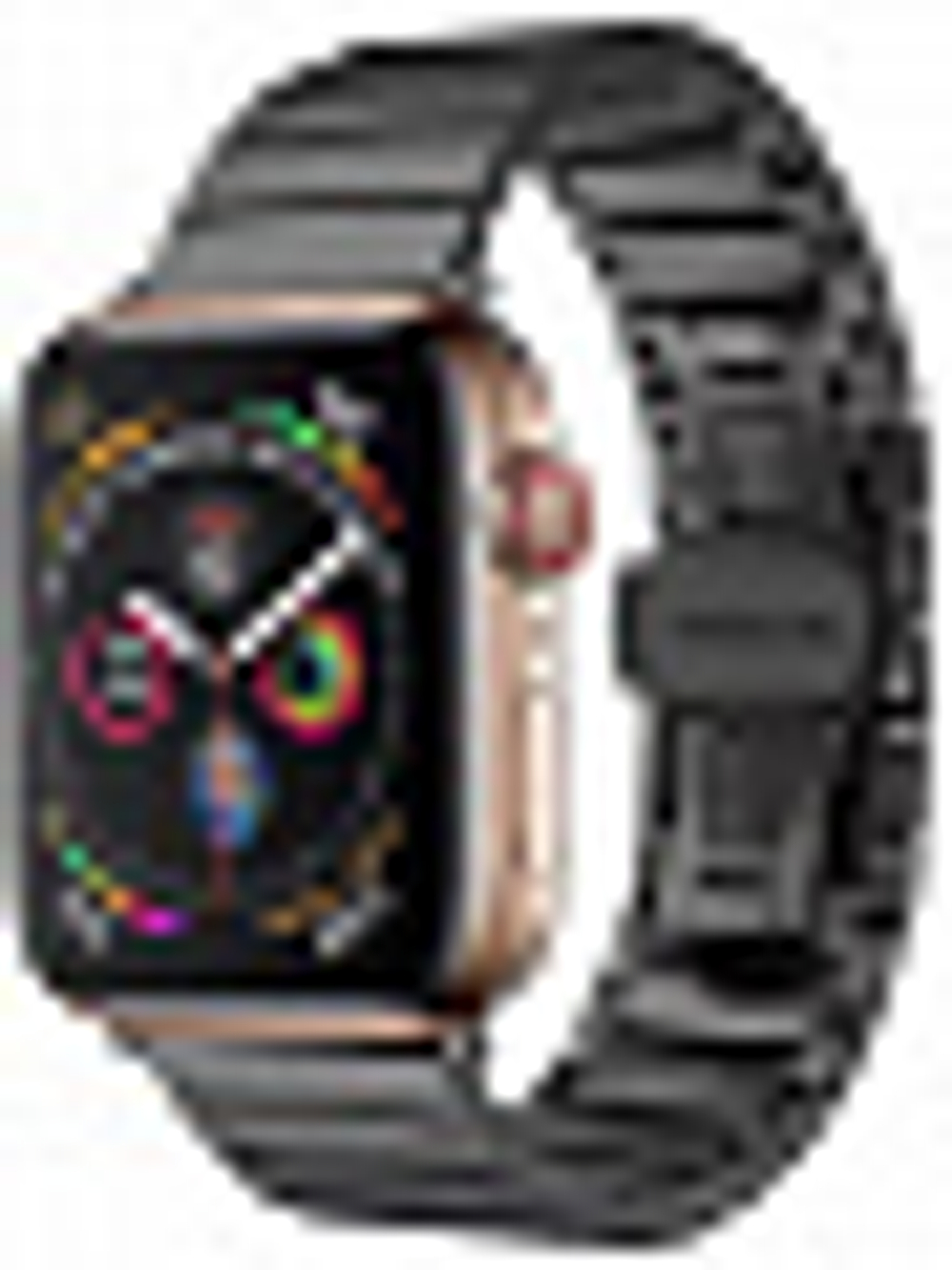 Браслет-ремешок Apple Watch Stainless steel (WH5238-BK) Coteetci black