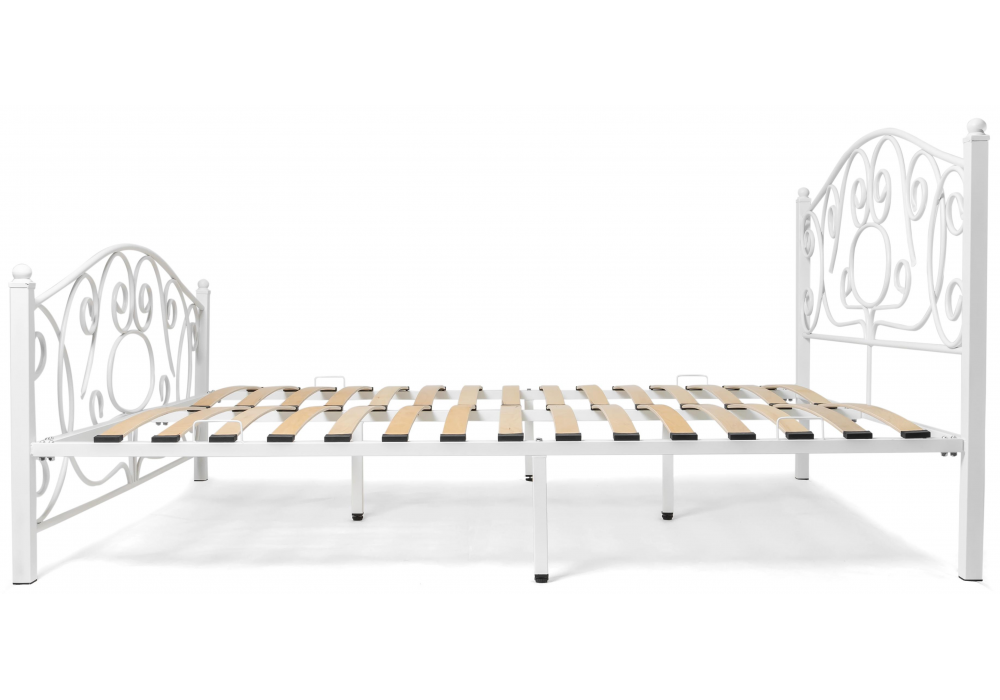 Полутораспальная кровать Викси 140х200 белая