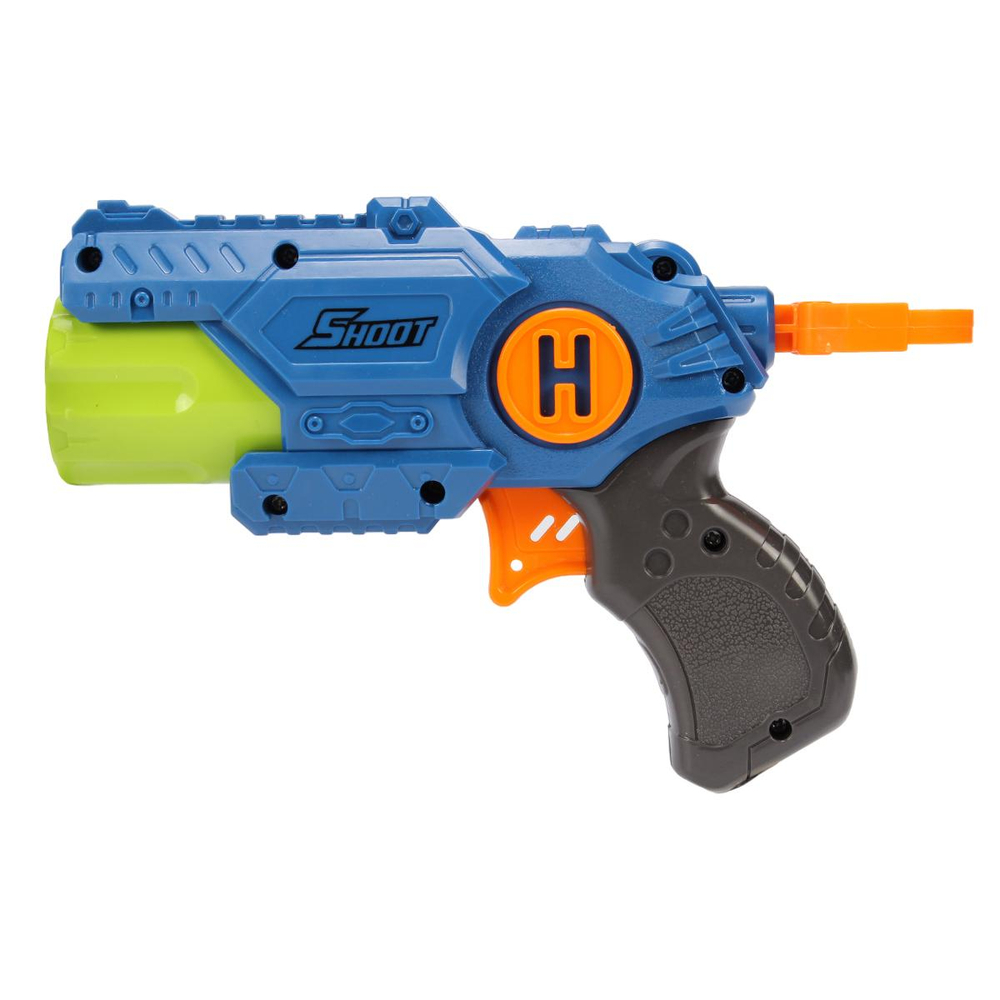 Пистолет с мягк.пулями, коробка 825D