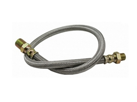 Шланг тормозной армированный "redBTR" в металлической оплетке 3163-3506151-02 (650 мм)