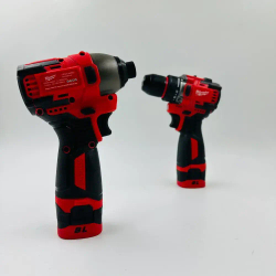 Набор аккумуляторного электроинструмента Milwaukee 2в1 Шуруповерт+Винтоверт(Импакт) 18V