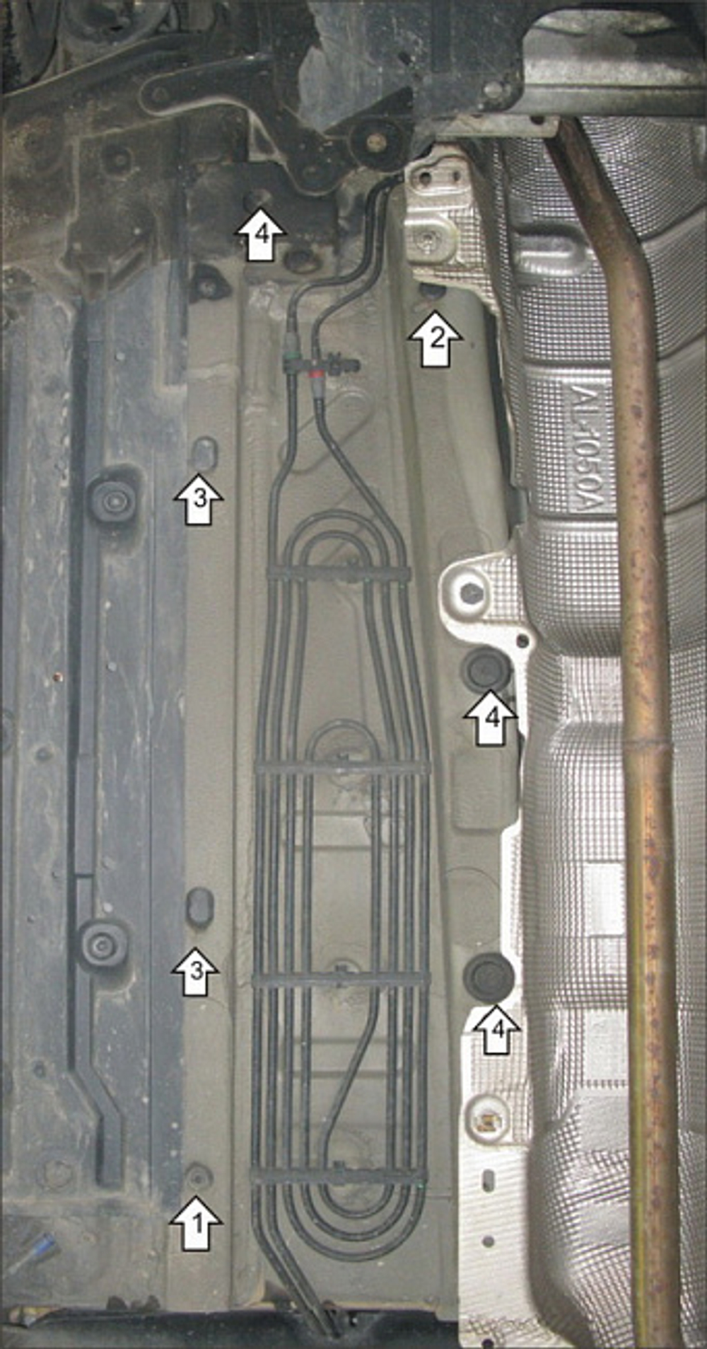Защита стальная для Renault Laguna 2007- MOTODOR.01730