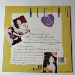 Винтажная виниловая пластинка LP Nocera Tell U So (USA 1987) Maxi Single