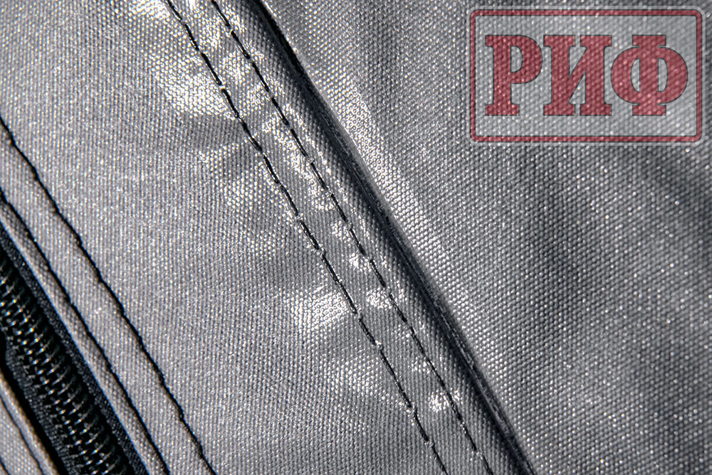 Палатка на крышу автомобиля РИФ Soft RT02-180 PRO, тент серый, 180х(240+70)х115 см