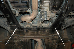 Защита картера двигателя, КПП (2 мм, сталь) для Nissan X-Trail 2007-2014 (V = 2.0; 2.0dCi; 2.5 КПП: MCVT; 6MT; CVT; AT), Renault Koleos 2008-2015 (V = 2.5; 2.0d) Sheriff.15.1218