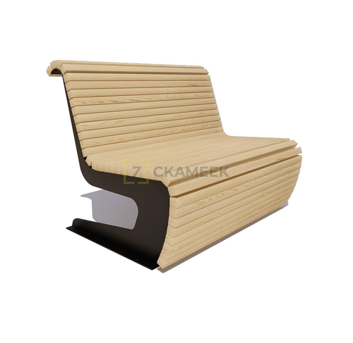 Скамейка парковая «Сквер» (0,6 м лиственница)