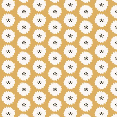 Белый абстрактный цветочный узор