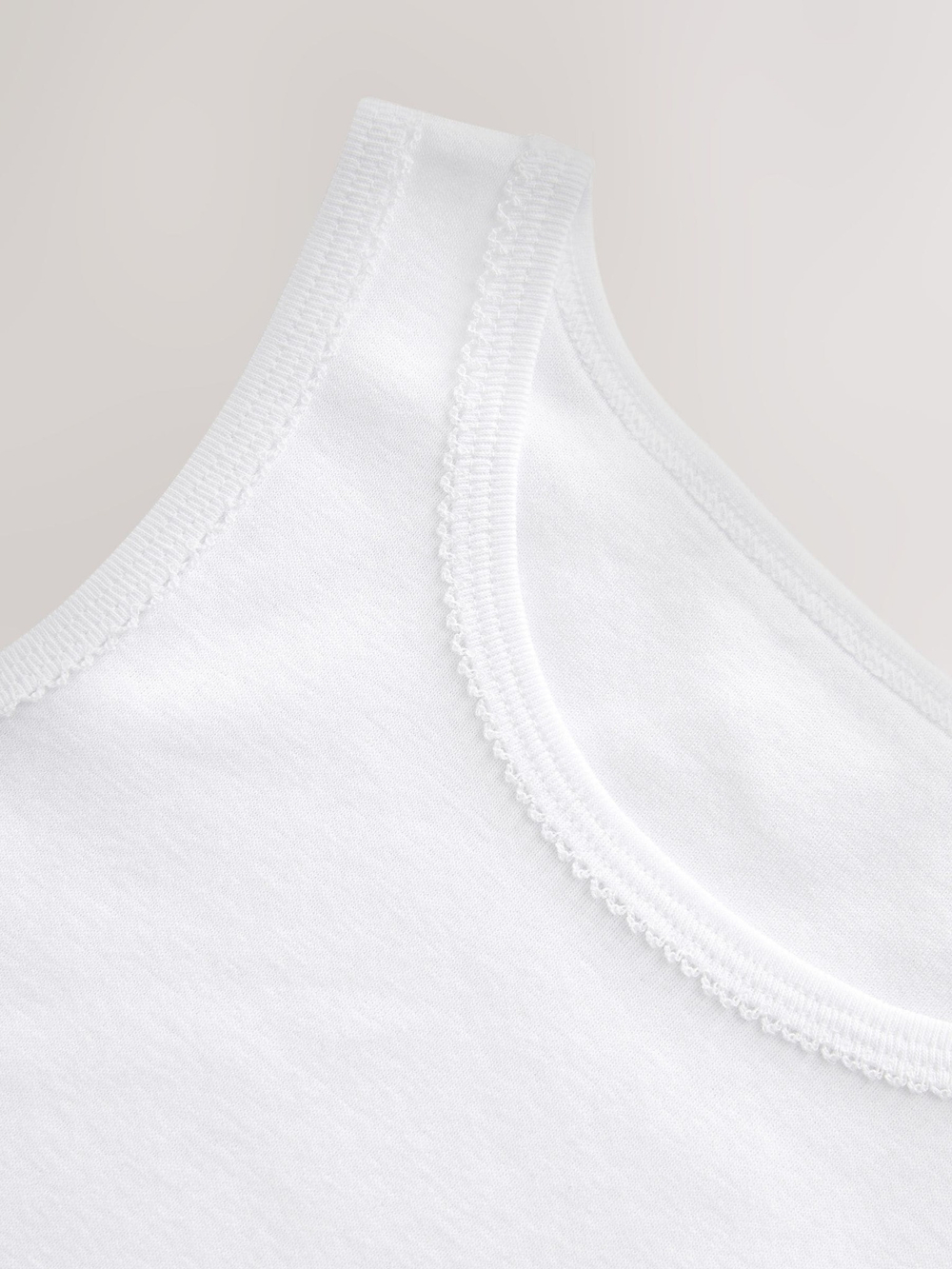 Майка для девочки Next 486-964, 5 шт., Белый