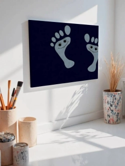 Картина на стену 40 X 50 Следы ног