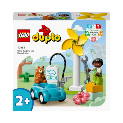 LEGO DUPLO Town — Ветряная турбина и электромобиль (10985) / артикул   10985  / GTIN 5702017416991