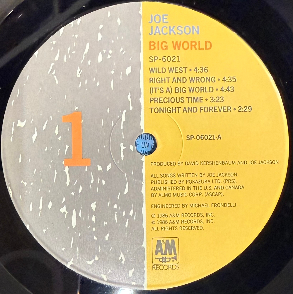 Виниловая пластинка Joe Jackson ‎– Big World 2LP