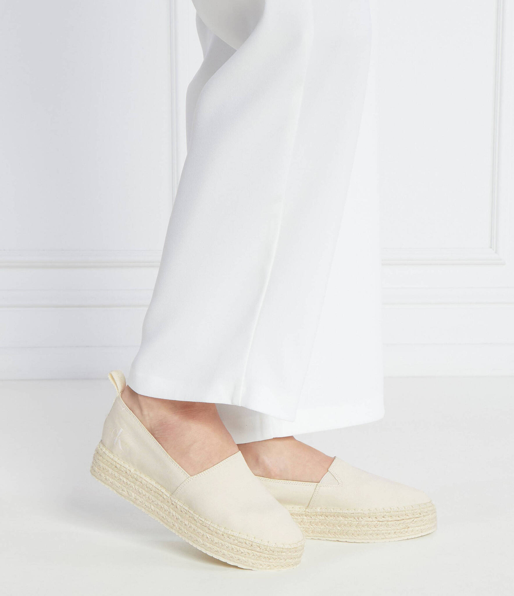 Эспадрильи CALVIN KLEIN JEANS - белый(YW0YW01378)