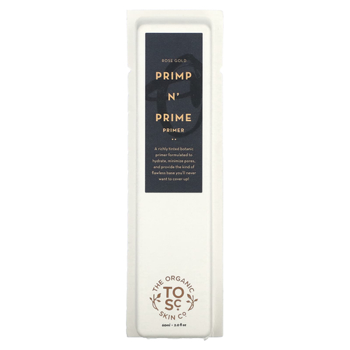 The Organic Skin Co., Primp N Prime Primer, розовое золото, 60 мл (2 жидк. унц.)