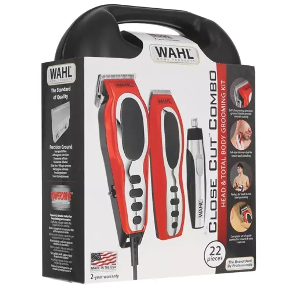 Набор для стрижки Wahl CloseCut Combo, красный (79520-5616) - 18