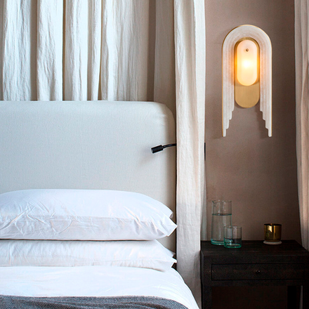 Wall design lamp Vima by Bert Frank