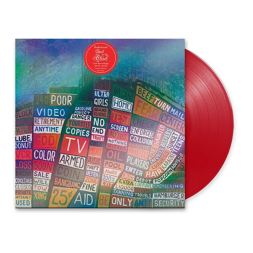 Radiohead - Hail To The Thief (Live Recordings 2003-2009) - Red LP - Japan Import