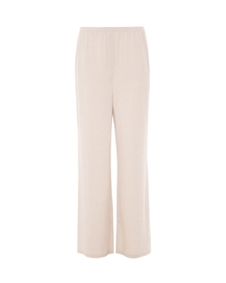 Брюки из льняного трикотажа