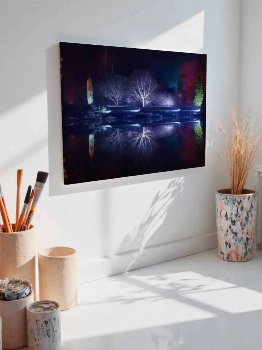 Картина на стену 40 X 50 Отражение в озере