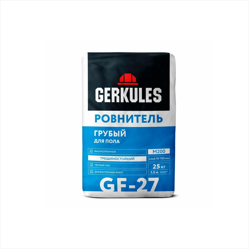 Ровнитель для пола Грубый Геркулес GF-27, 25кг