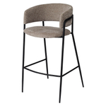 Стул барный Bergenson Bjorn Helning, мягкий шенилл, капучино