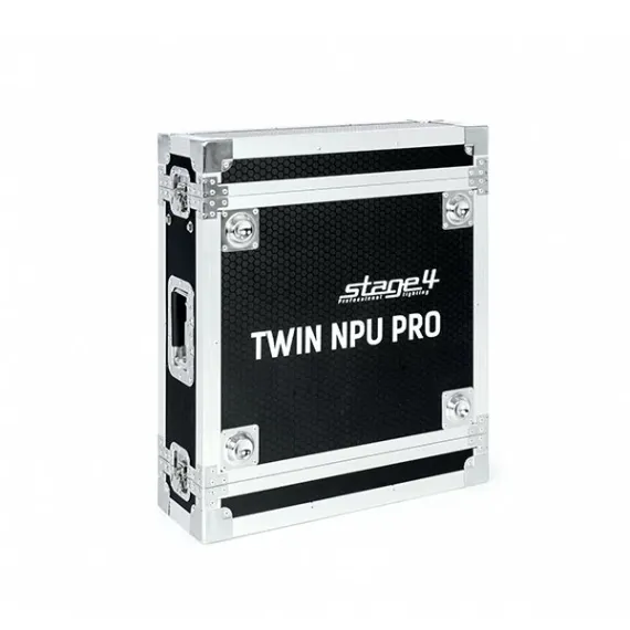 STAGE4 TWIN NPU PRO Сетевой процессор / сенсорный дисплей 7″ / +4096 параметров / 8 DMX-OUT (3-pin)