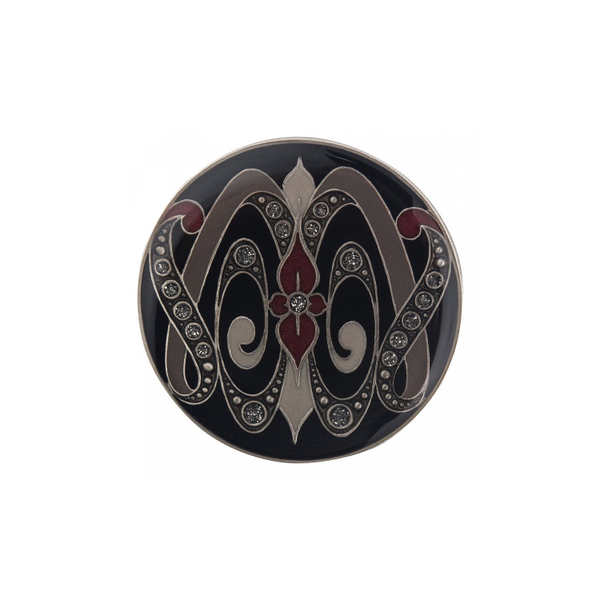 Брошь Clara Bijoux Калейдоскоп F44176 BW