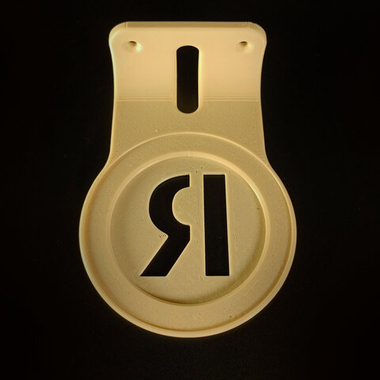 Настенный кронштейн-полка для Яндекс станций (Яндекс-Алиса) мини 1, 3D печать, бежевый