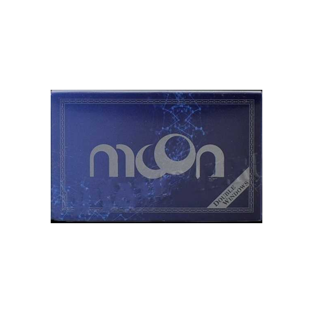 Бумага для сигарет "Moon" Дабл Блэк Бличед Райс 14г/м 100л*25шт