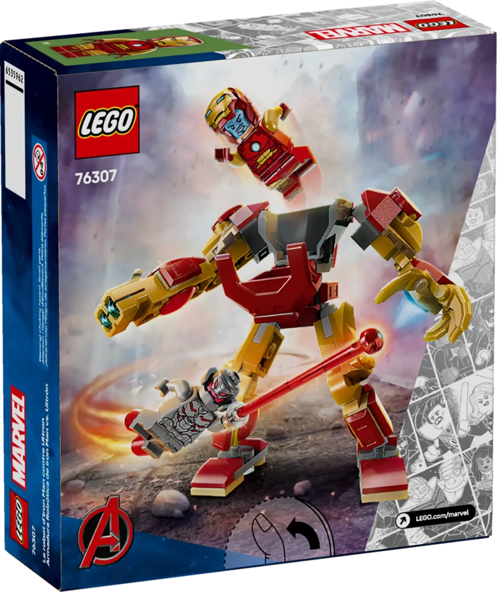 Конструктор LEGO Marvel 76307 Железный человек против Альтрон