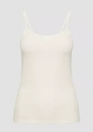 Топ из хлопкового стретча s.Oliver