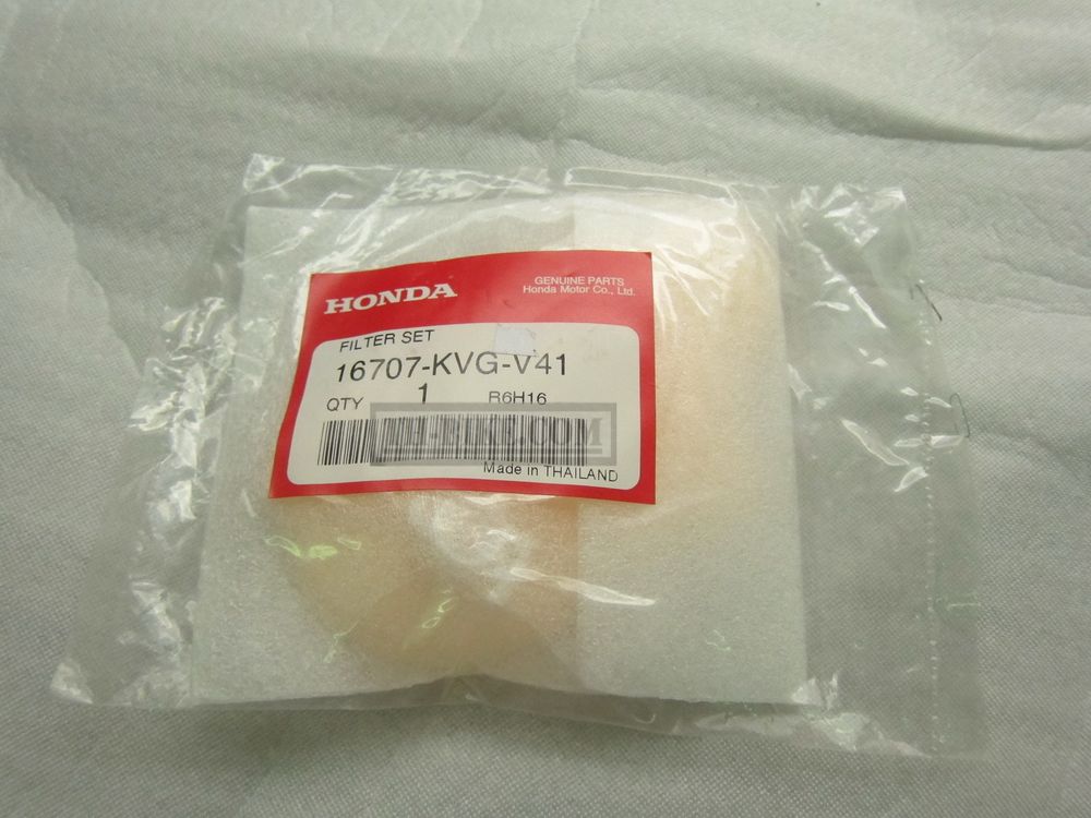 16707-KVG-V41. FILTER SET