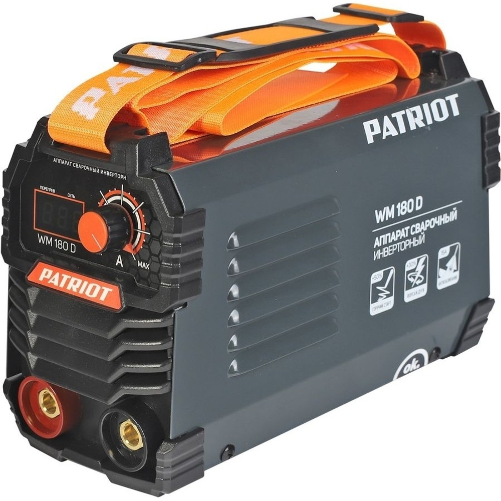 PATRIOT WM180D MMA Аппарат сварочный инверторный [605302018]