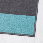 Придверный коврик IKEA HALSTED (ХОЛСТЕД), Серый / Синий, 70х100 см